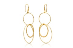Tiffany & Co. Paloma Picasso Hammered Hoops on Hoop Earrings