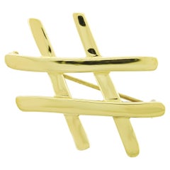Tiffany & Co. Paloma Picasso Hash Tag Pin