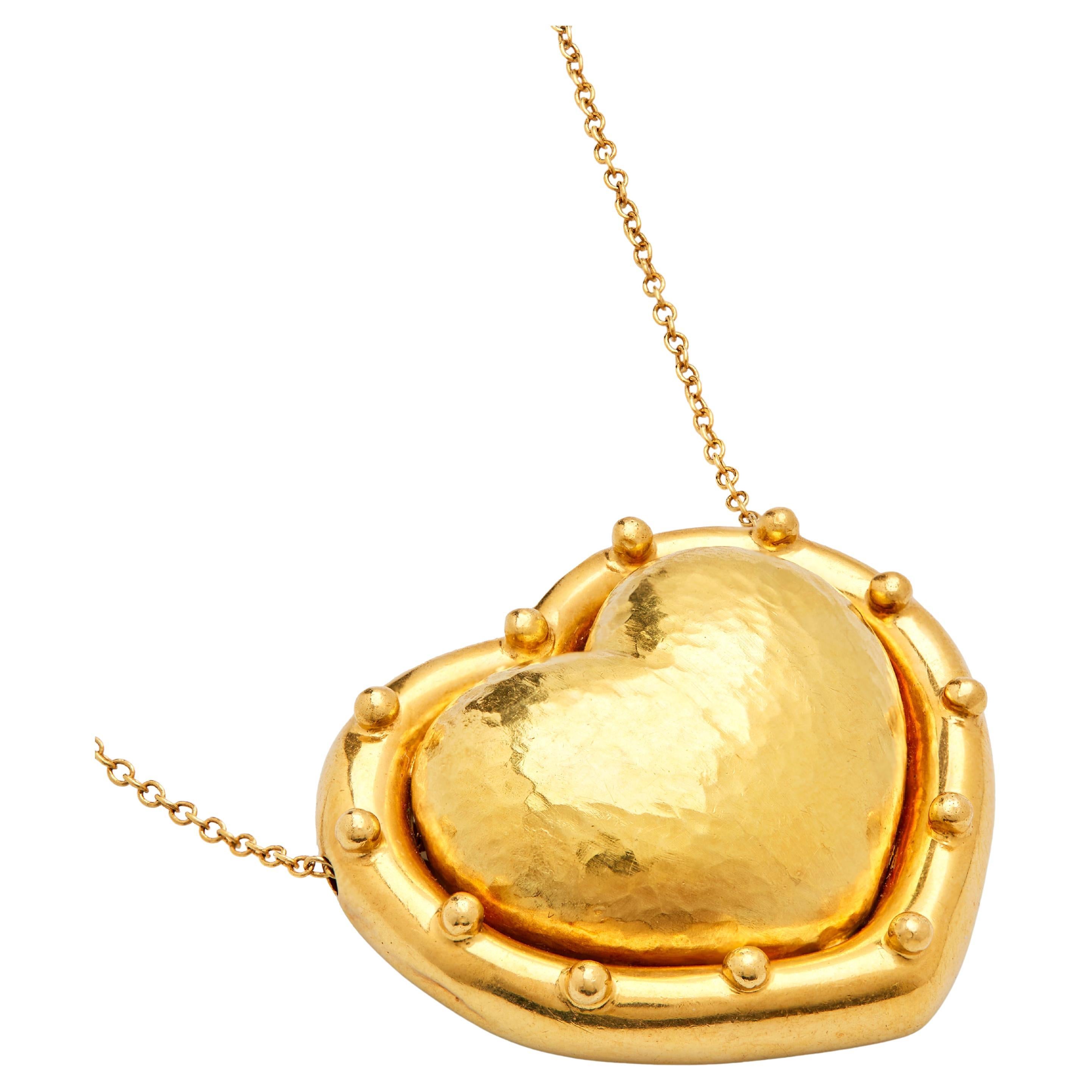 Tiffany & Co Paloma Picasso large heart pendant