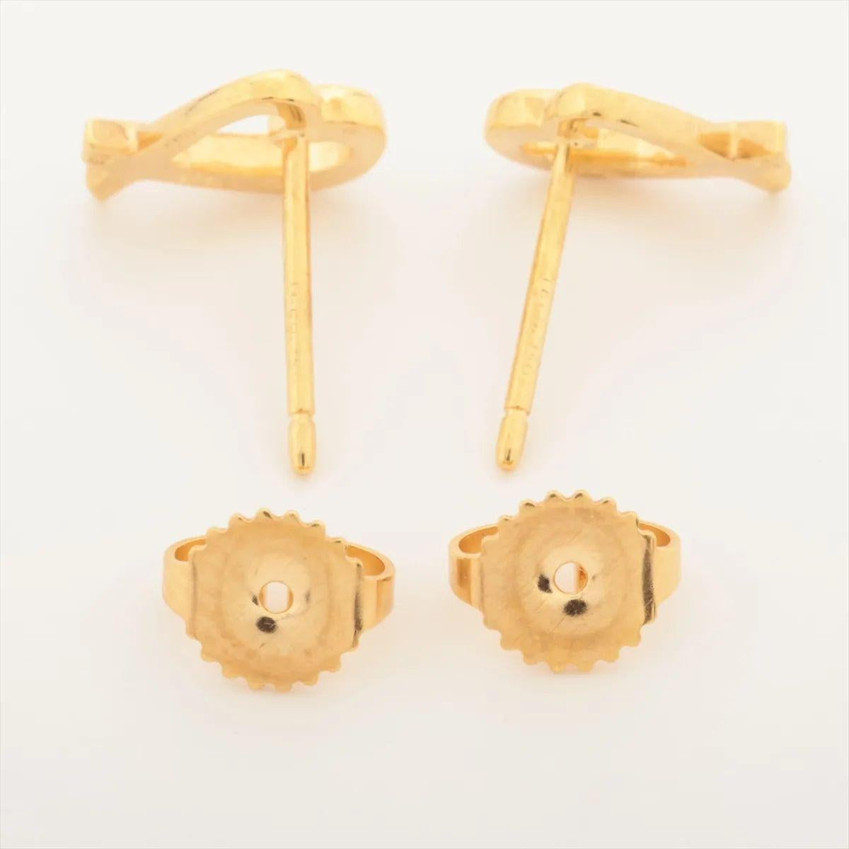 Tiffany & Co. Paloma Picasso Loving Heart Ohrringe Gold im Angebot 1
