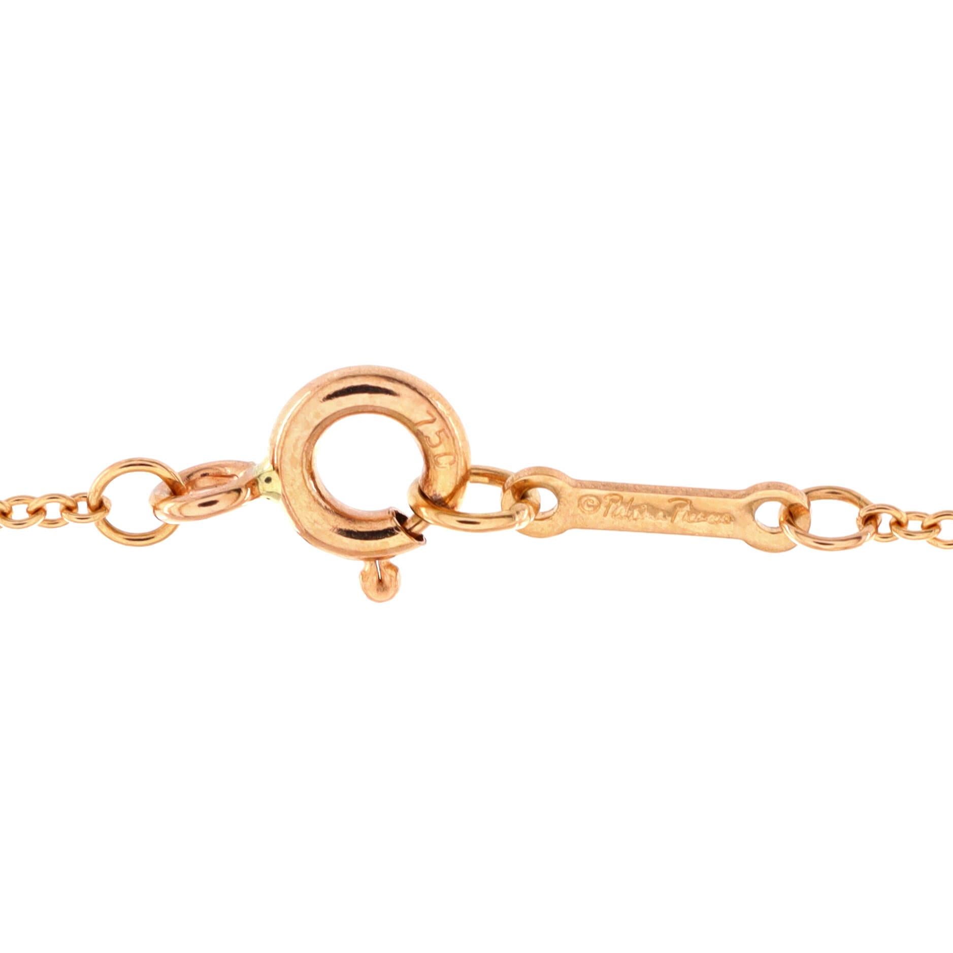 Tiffany & Co. Paloma Picasso Loving Heart Interlocking Pendant Necklace 18k 1