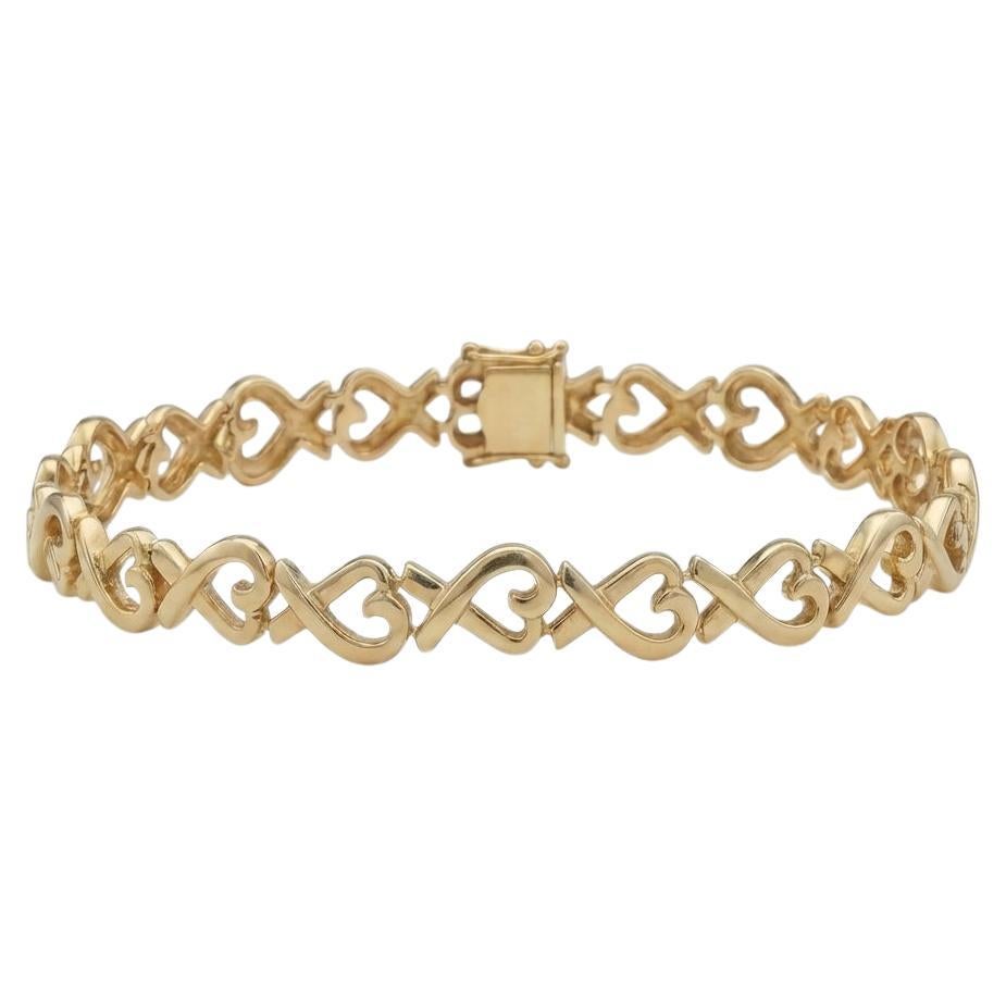 How much does a Tiffany heart bracelet weigh?