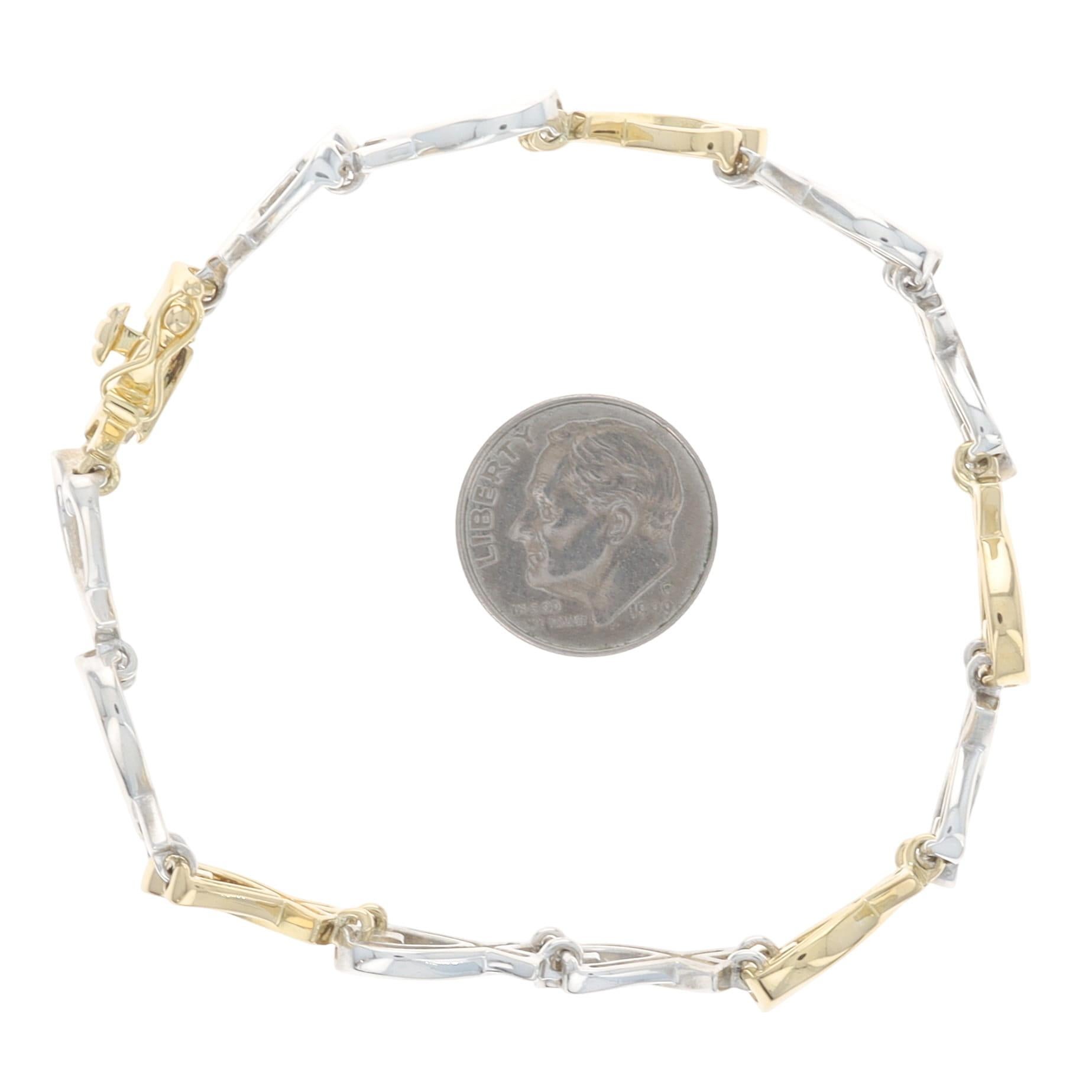 Tiffany & Co. Paloma Picasso Pulsera de eslabones Corazones enamorados Oro 925 18k en venta 3