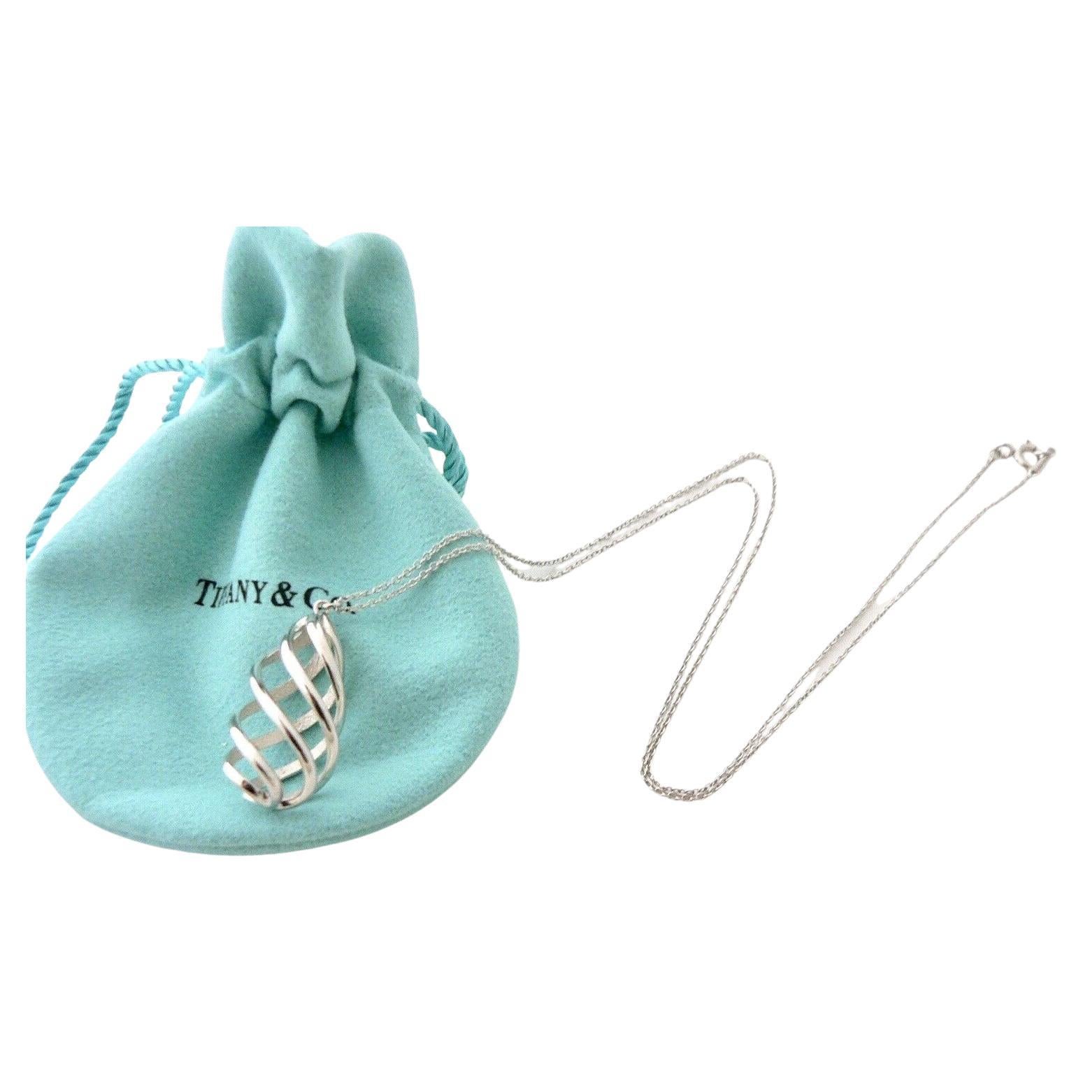 Tiffany co paloma picasso luce collier pendentif en vente