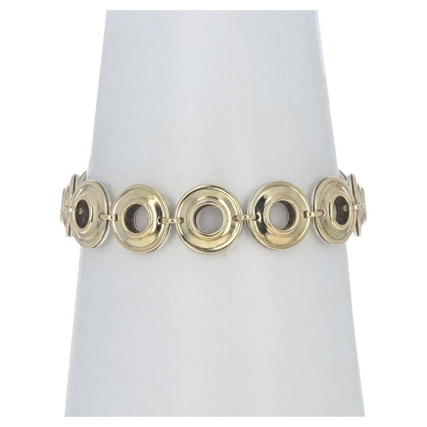 Tiffany & Co. Paloma Picasso Magic Bracelet 8" -Sterling 925 Gold 18k Reversible For Sale