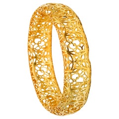 TIFFANY & CO. Paloma Picasso Marrakesh Bangle Bracelet 18Kt Vermeil On Sterling