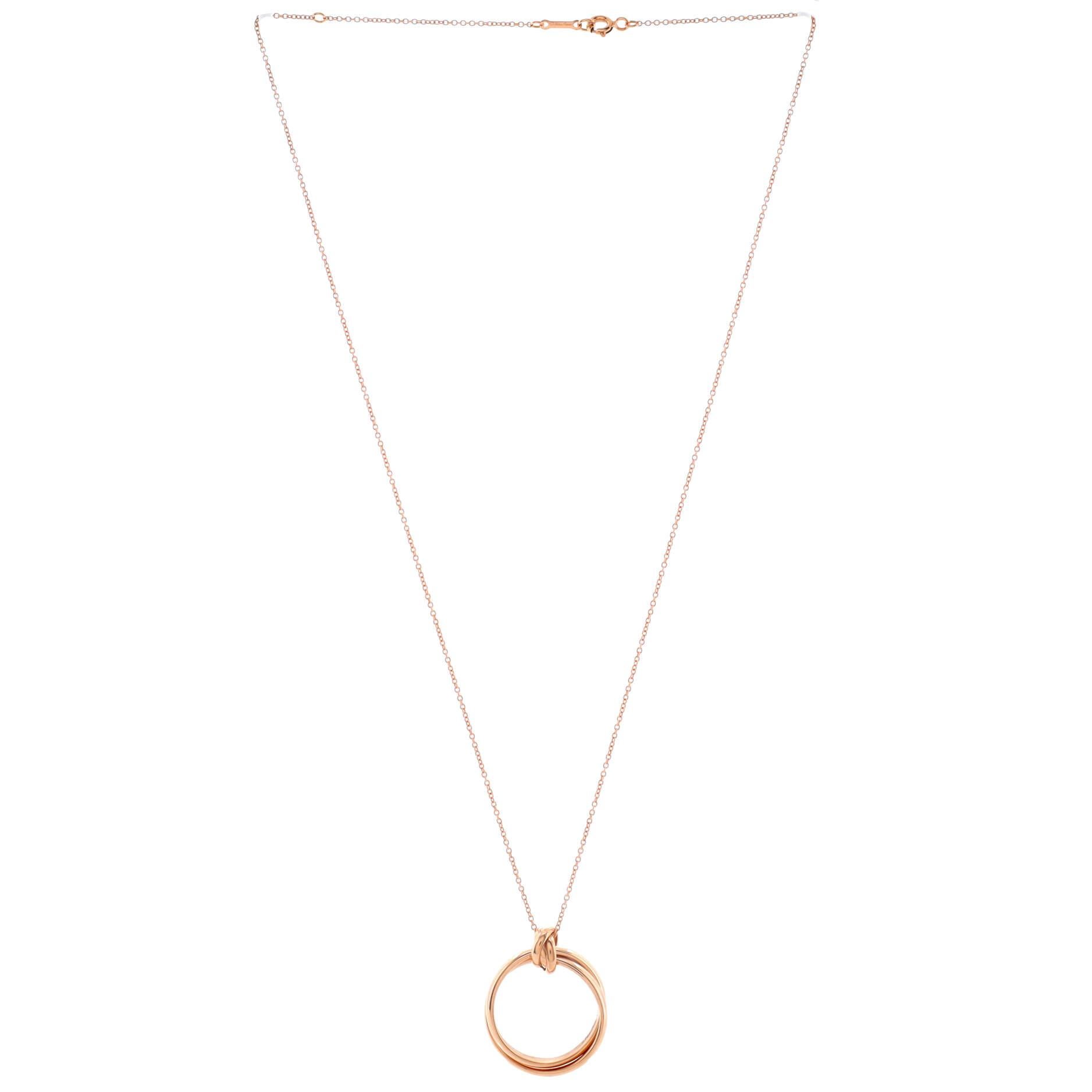 Tiffany store melody necklace