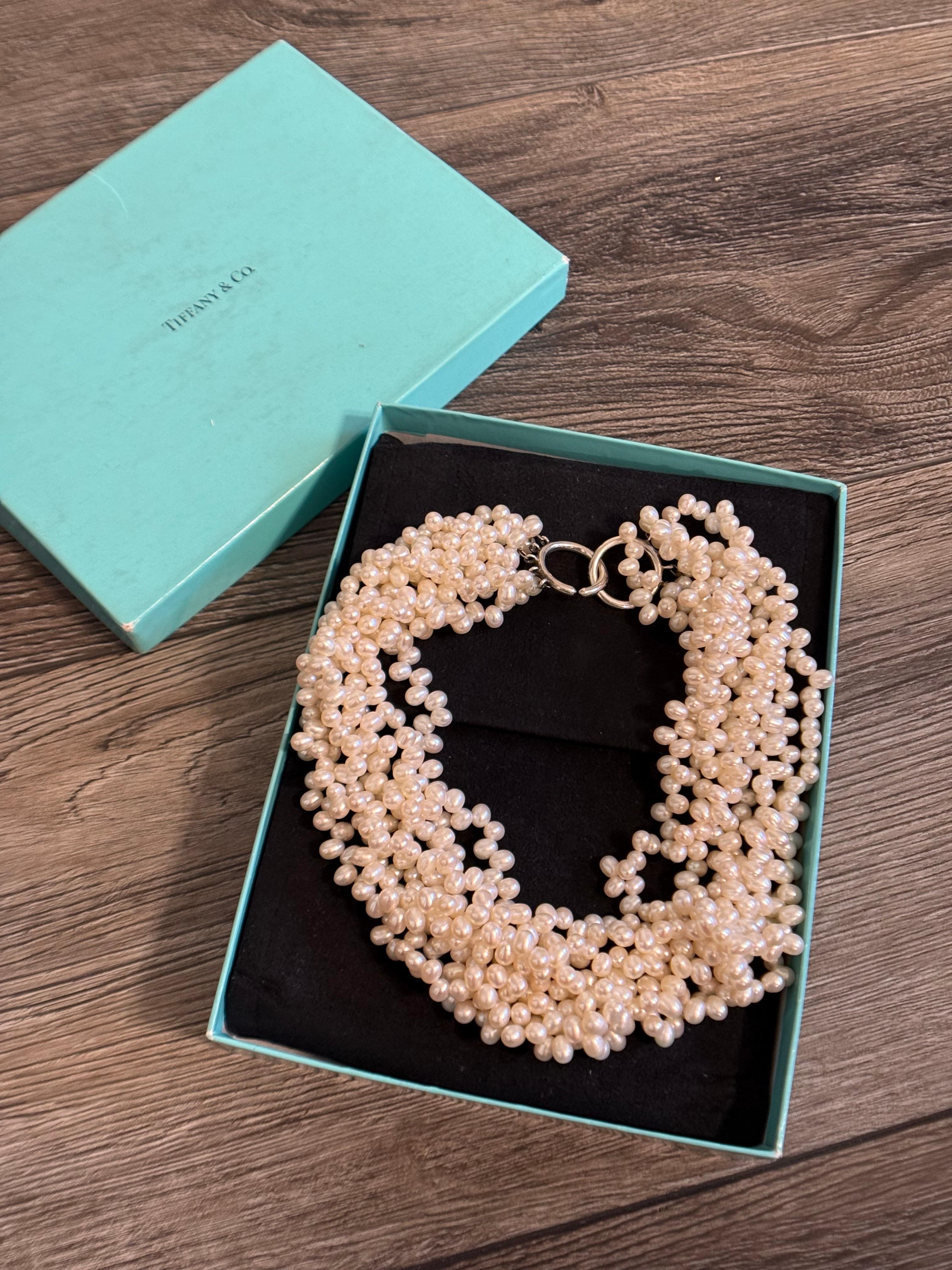 Tiffany & Co. Collana di perle a più fili di Paloma Picasso In condizioni buone in vendita a Bellevue, WA
