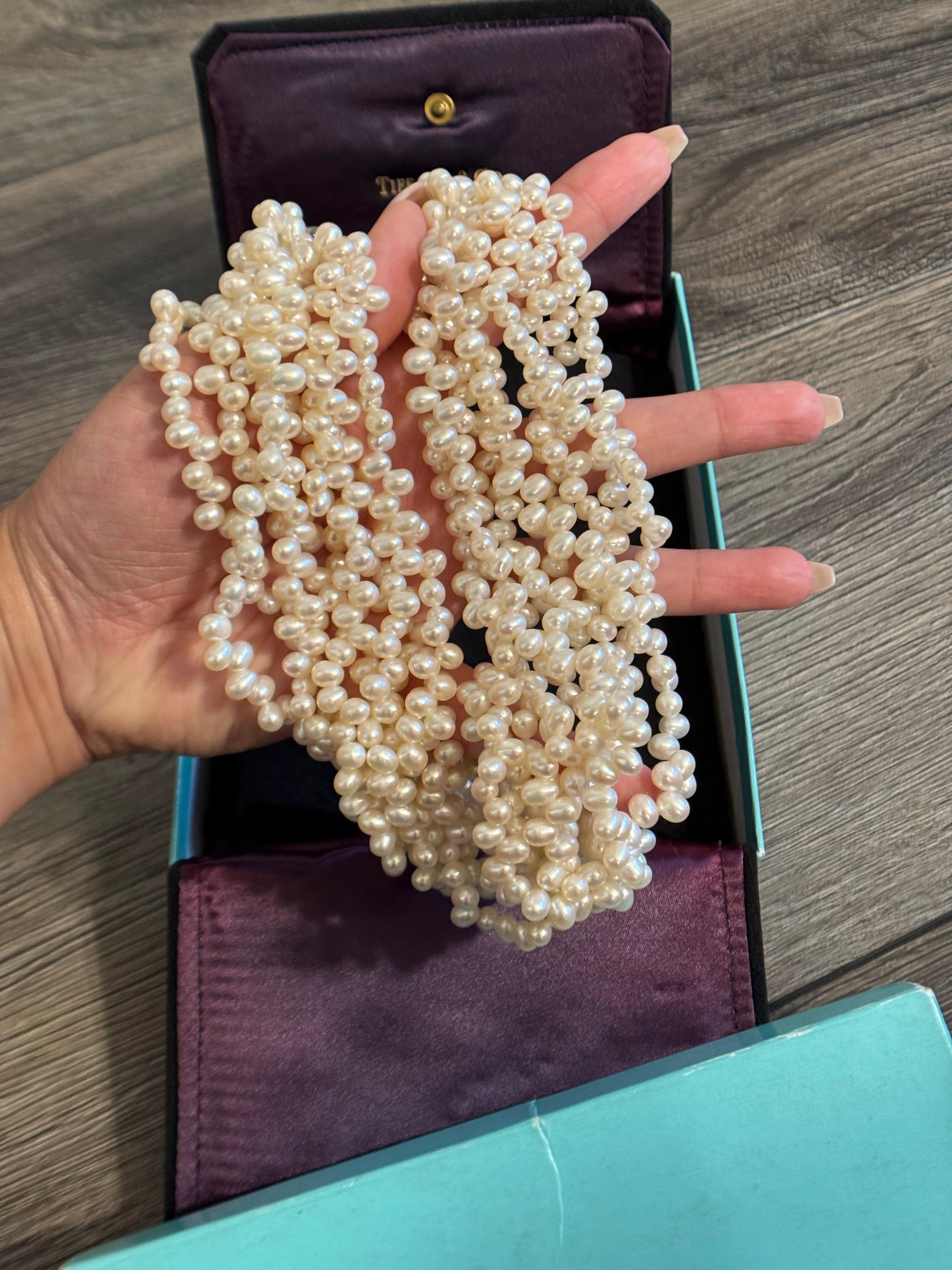 Tiffany & Co. Collana di perle a più fili di Paloma Picasso in vendita 1