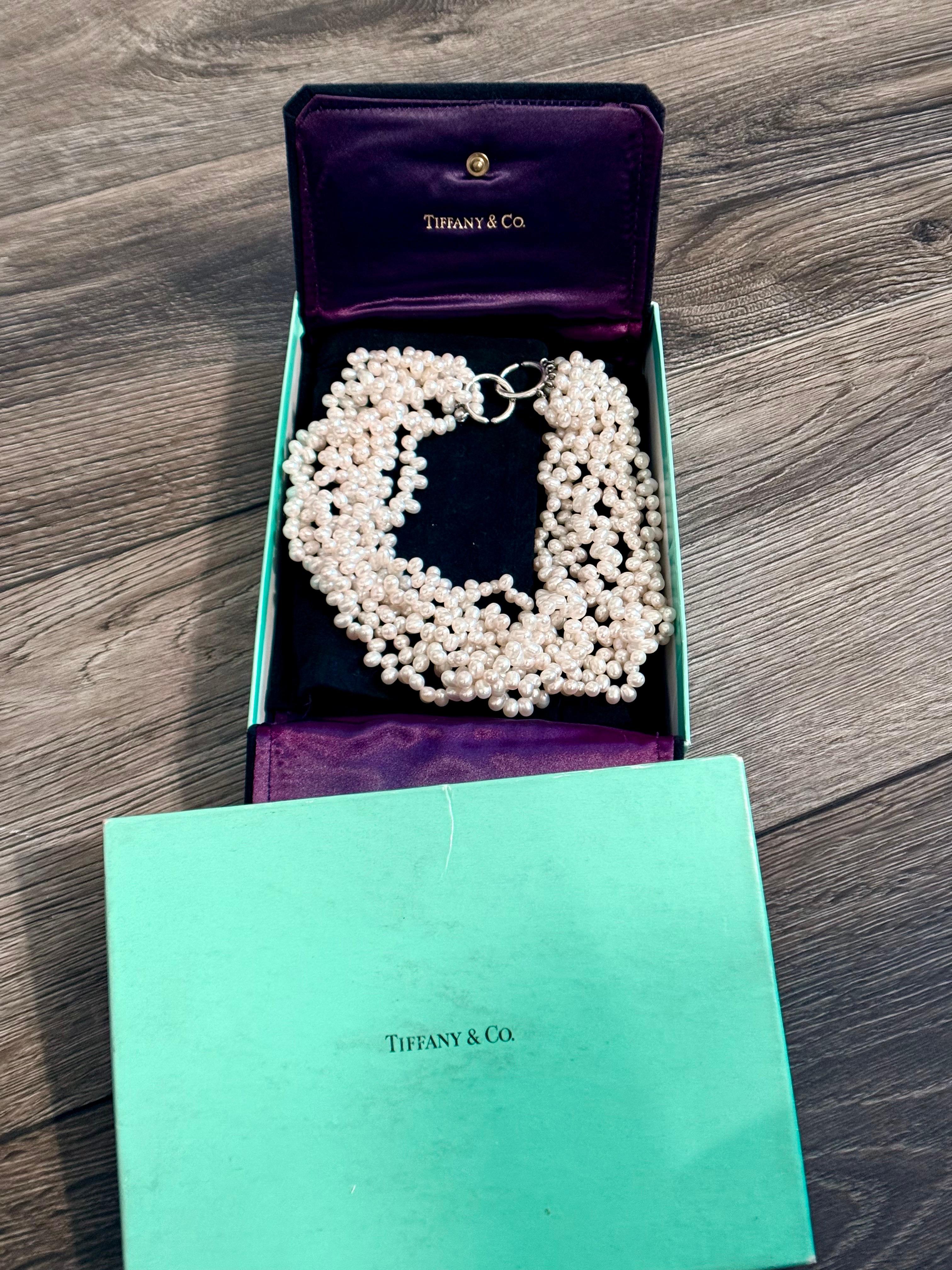 Tiffany & Co. Collana di perle a più fili di Paloma Picasso in vendita 2