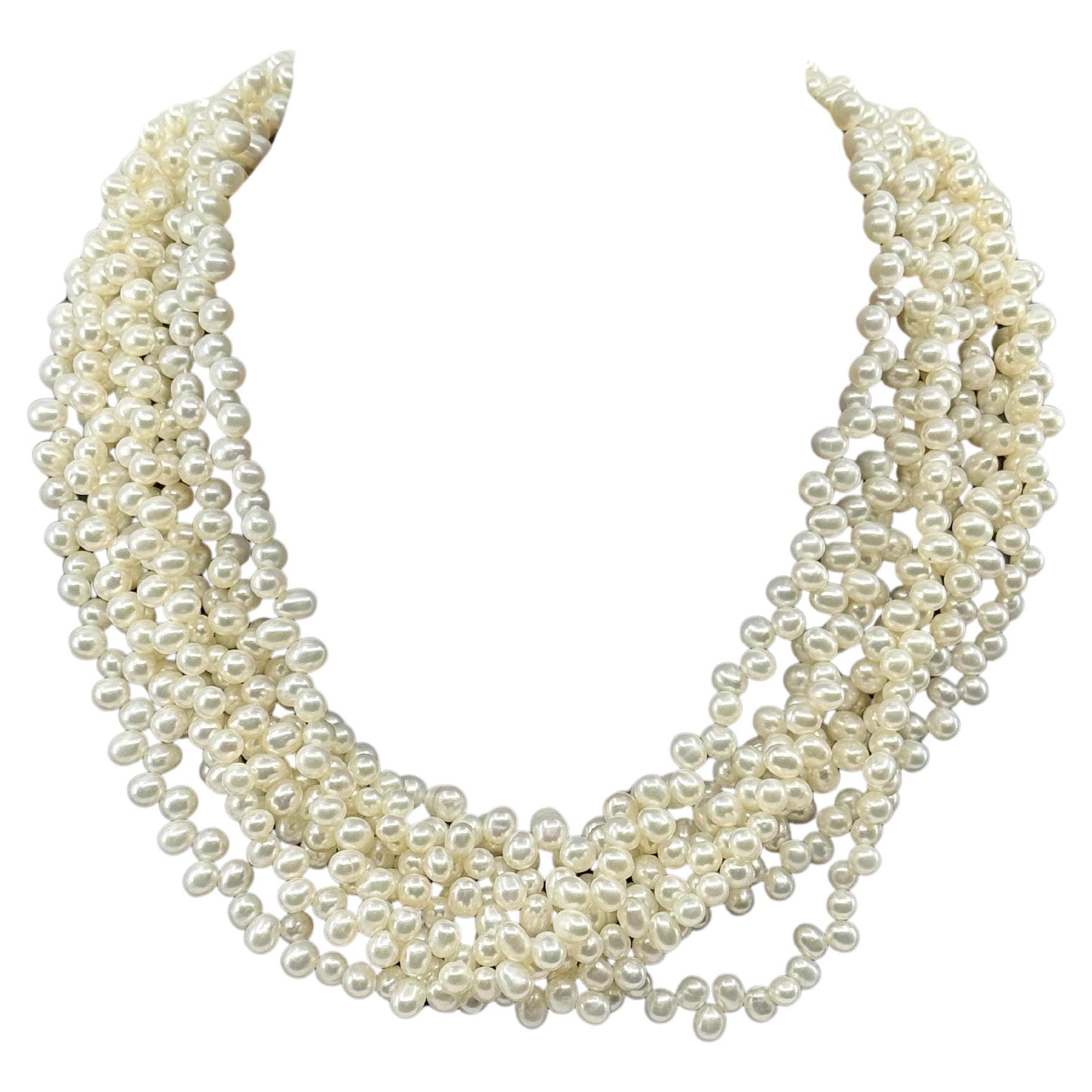 Tiffany & Co. Paloma Picasso Mehrstrangige Perlenkette