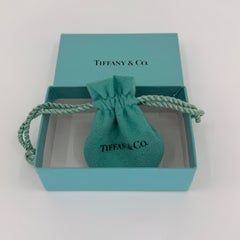 Tiffany & Co. Paloma Picasso Olive Blue Topaz 18k Yellow Gold Pendant Necklace