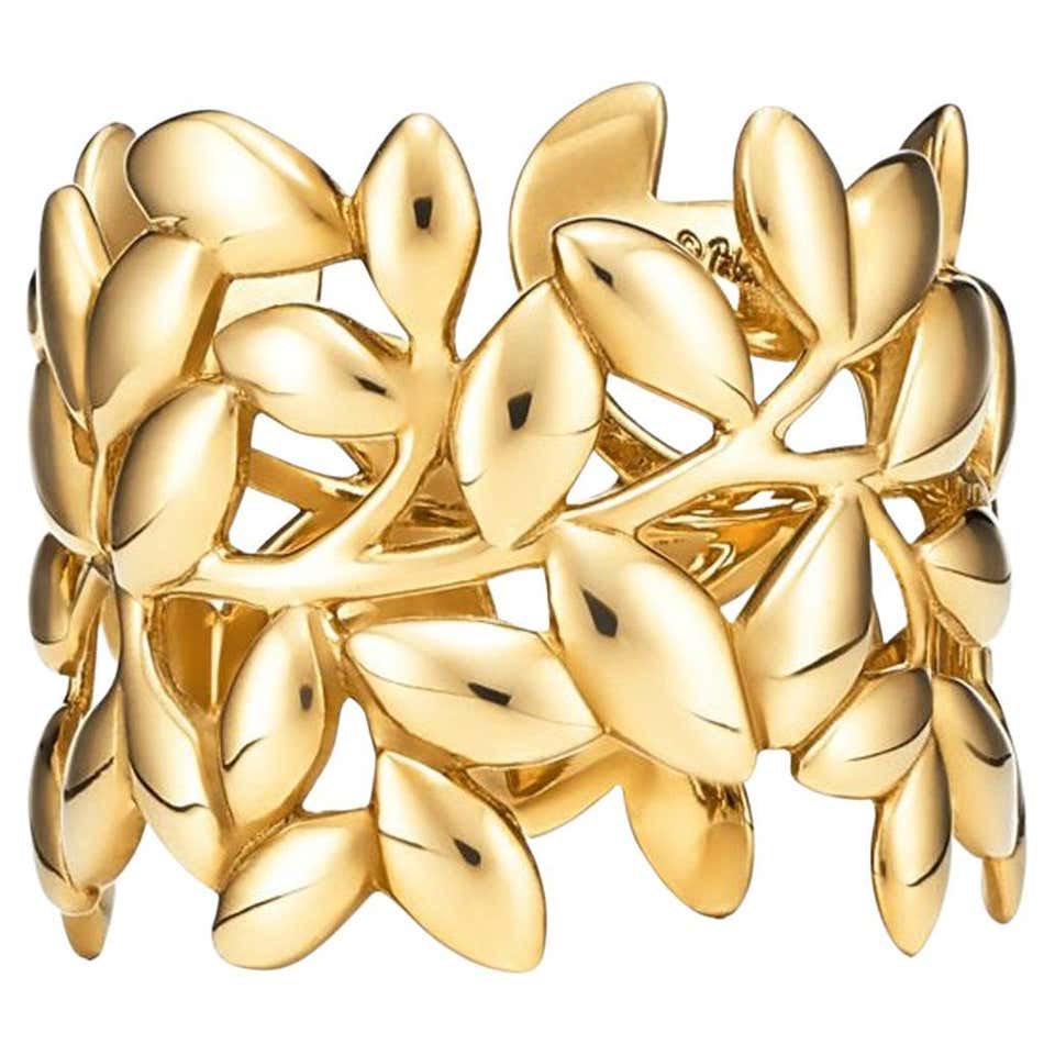 Estate Tiffany and Co Marrakesh Band Sz 6 Paloma Picasso Ring 18k Gold ...