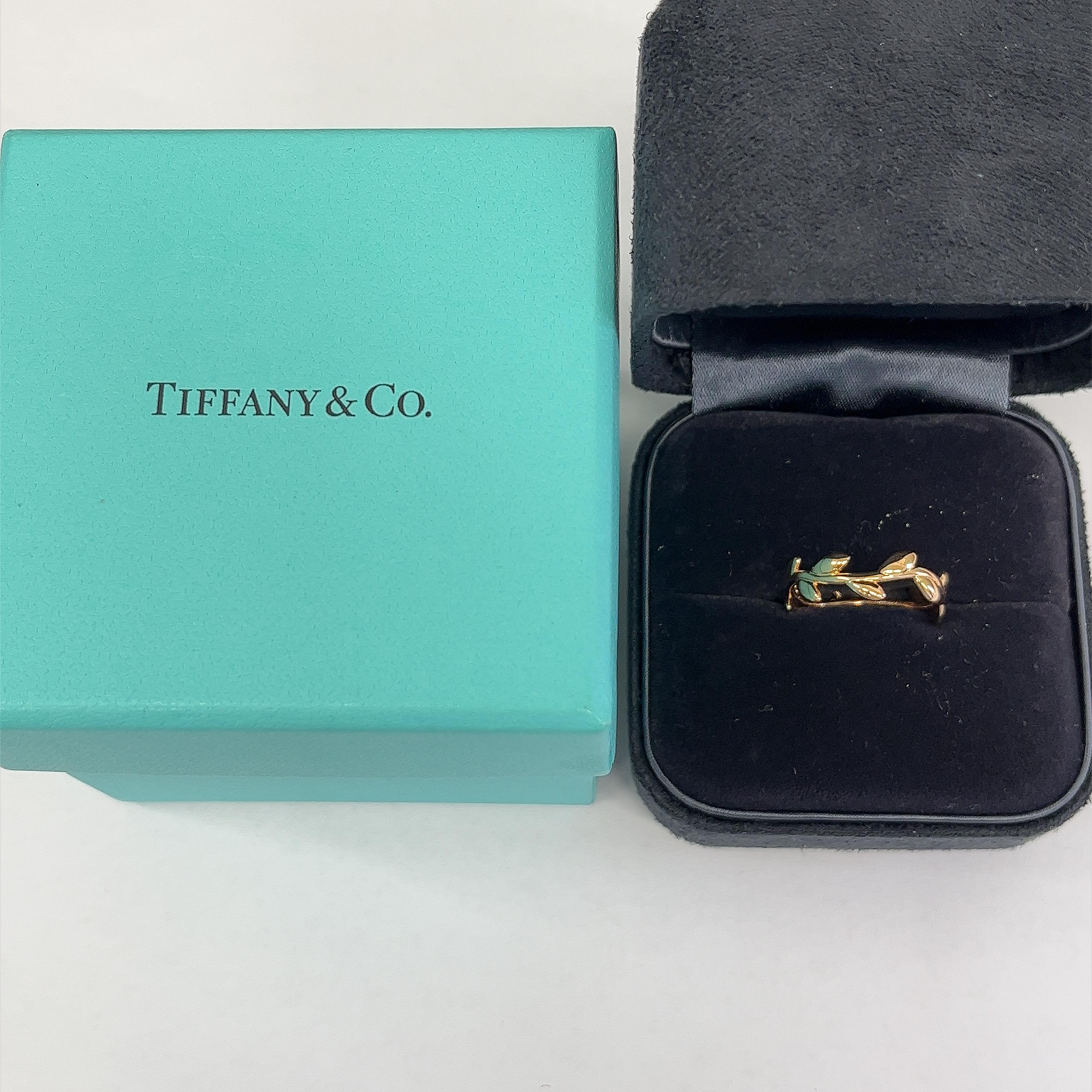 Tiffany & Co Paloma Picasso Bracelet feuille d'olivier en or rose 18 carats 1