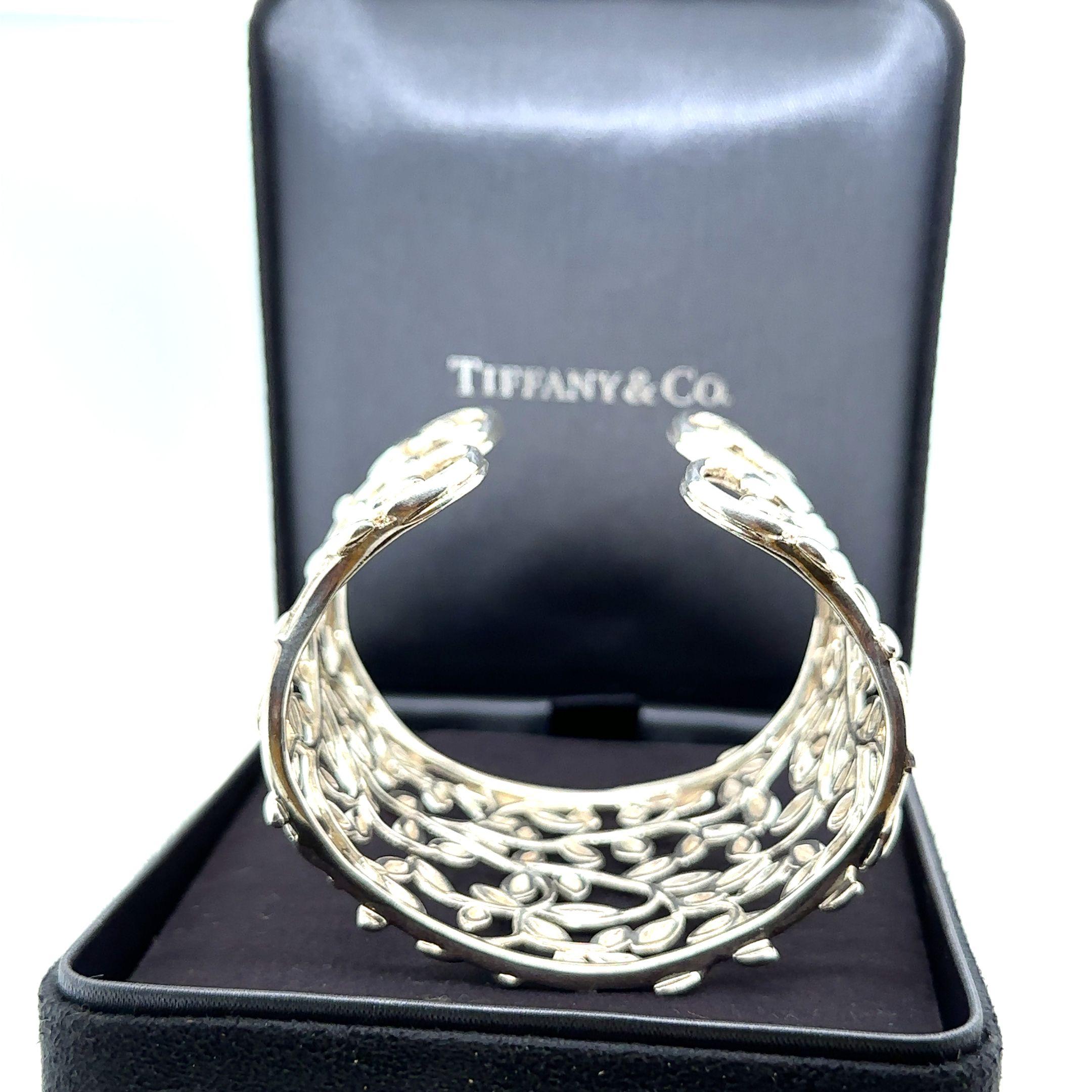 Tiffany & Co Paloma Picasso Olive Leaf Cuff 1