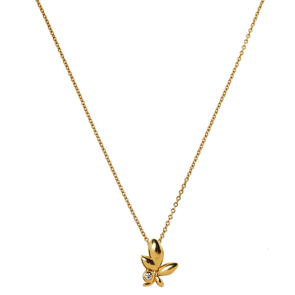 Paloma Picasso® Olive Leaf pendant in sterling silver, small. | Tiffany &  Co.