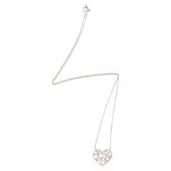 Tiffany & Co. Paloma Picasso Olive Leaf Heart Necklace