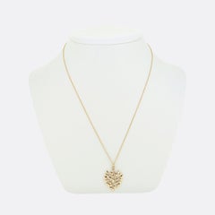 Tiffany & Co. Paloma Picasso Olive Leaf Necklace