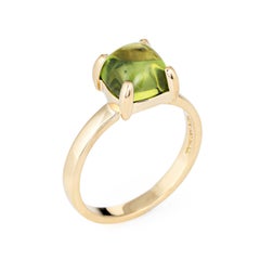 Tiffany & Co. Paloma Picasso Peridot Sugar Stacks Ring 18 Karat Gold 5 Estate