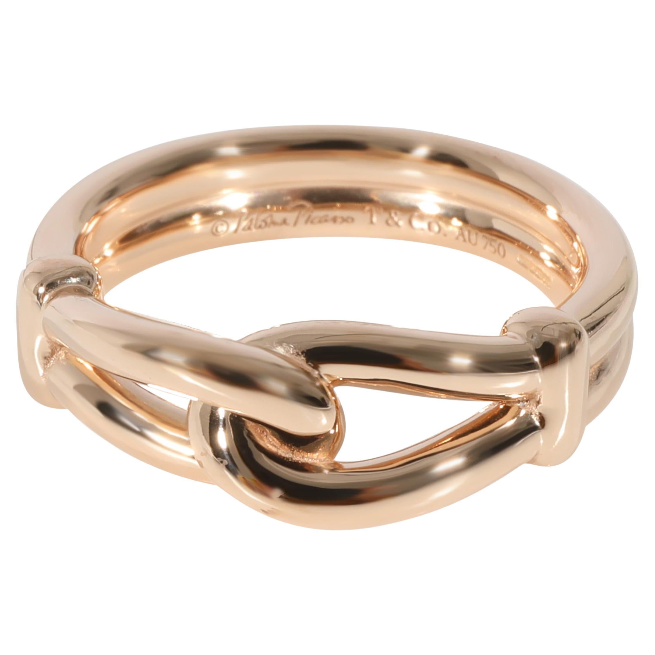 Vuilnisbak architect Moet Tiffany and Co. Paloma Picasso Ring in 18k Rose Gold For Sale at 1stDibs