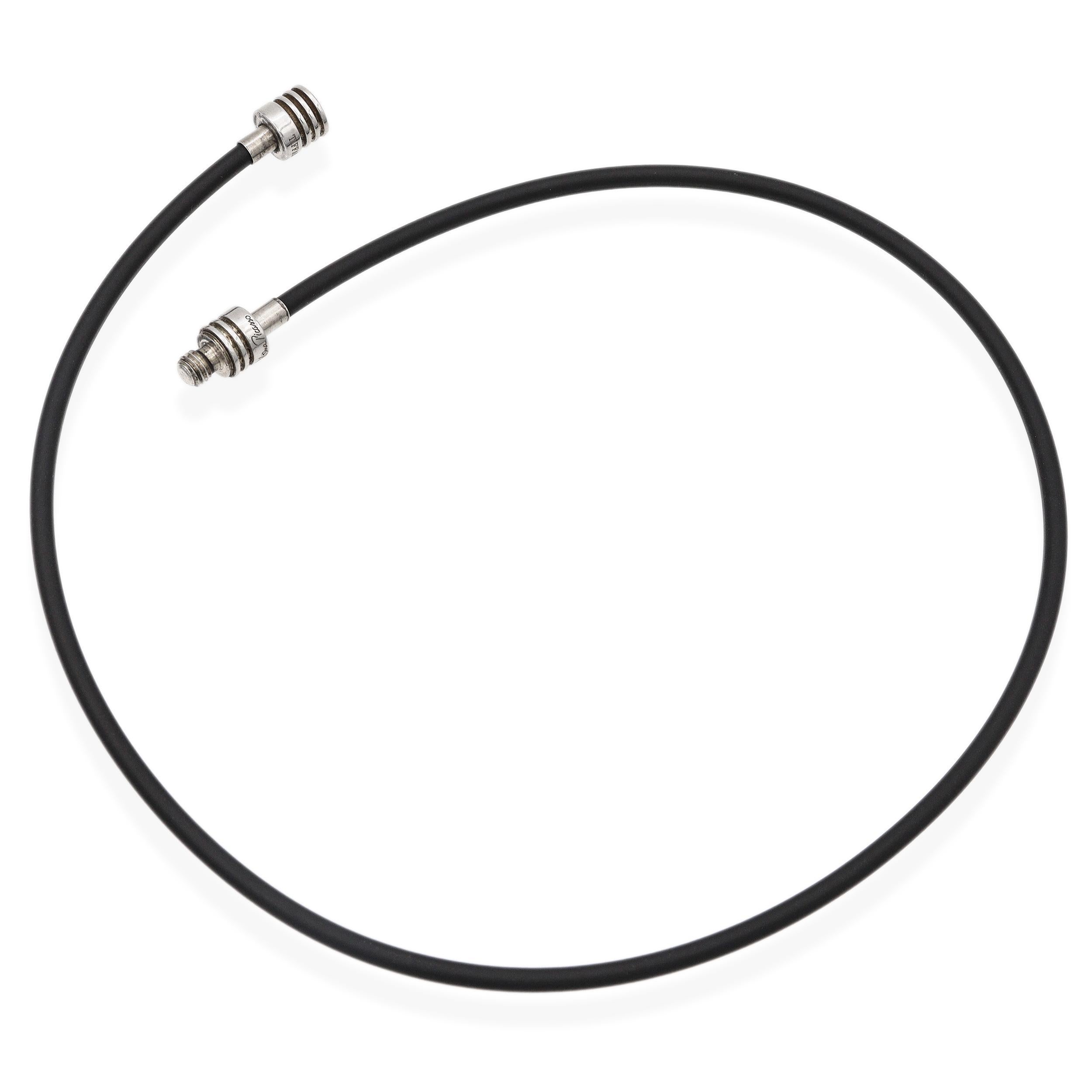 Modern Tiffany & Co. Paloma Picasso Rubber Grove Necklace For Sale