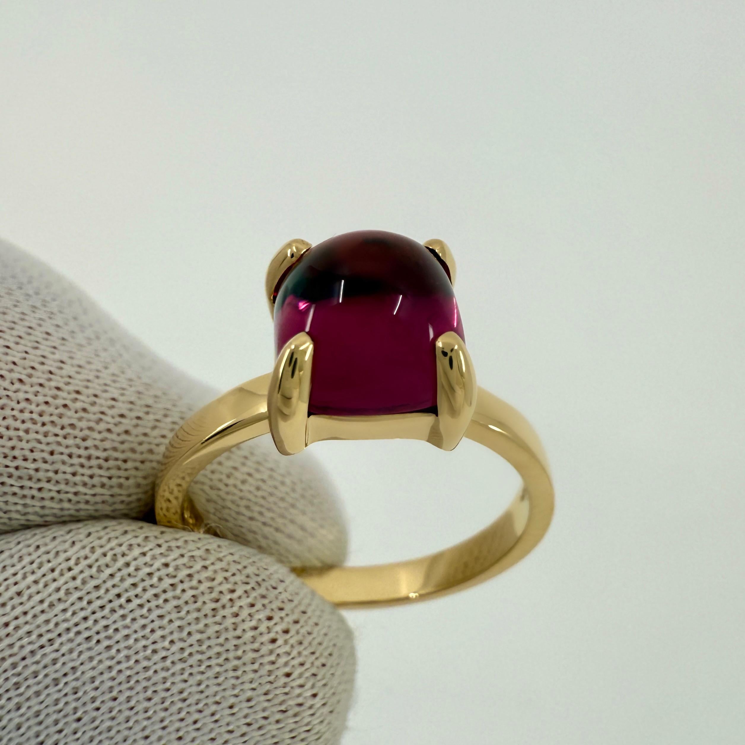 da uomo o donna Tiffany & Co. Anello Paloma Picasso con tormalina rubellite e pila di zucchero in oro 18 ct. in vendita