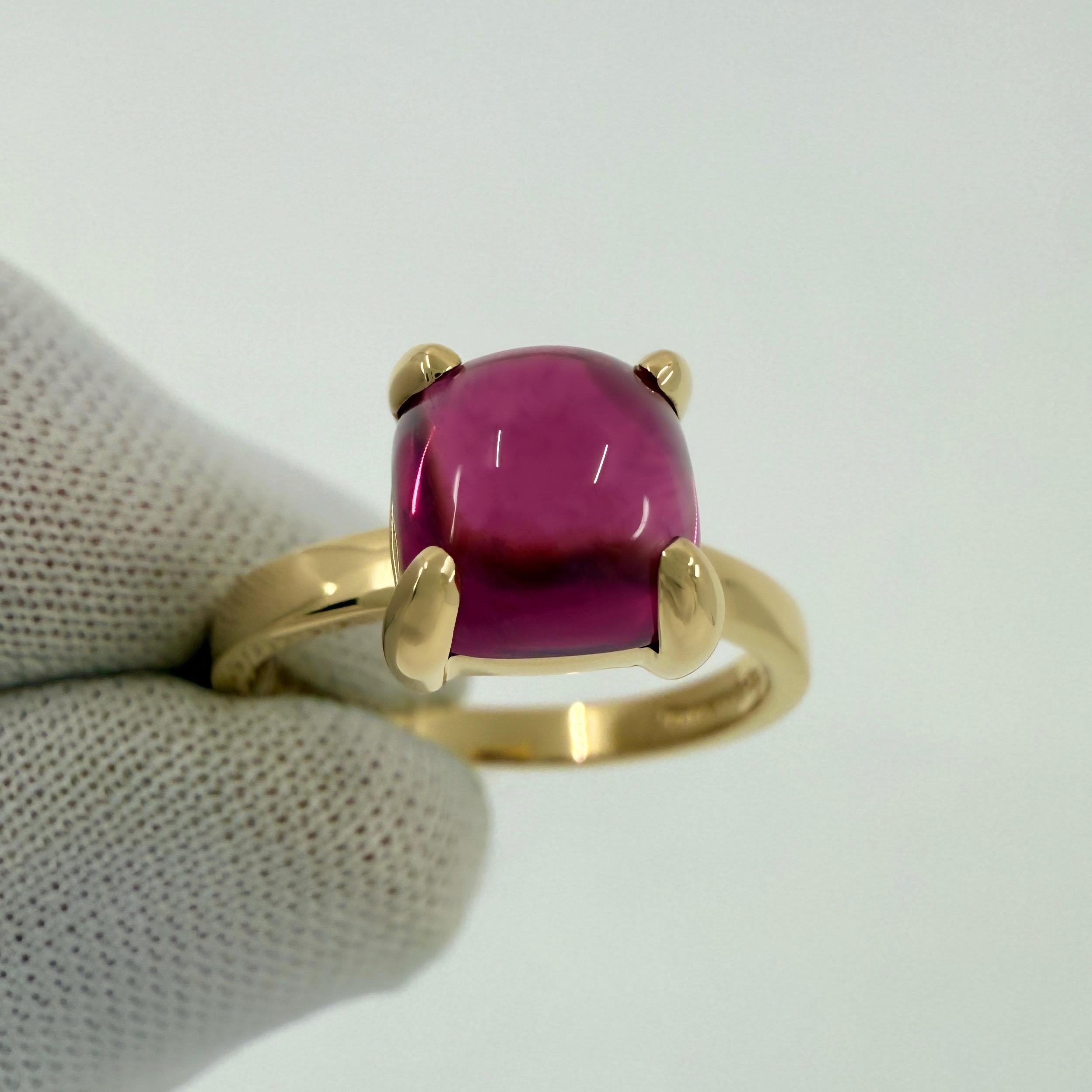 Tiffany & Co. Anello Paloma Picasso con tormalina rubellite e pila di zucchero in oro 18 ct. in vendita 3
