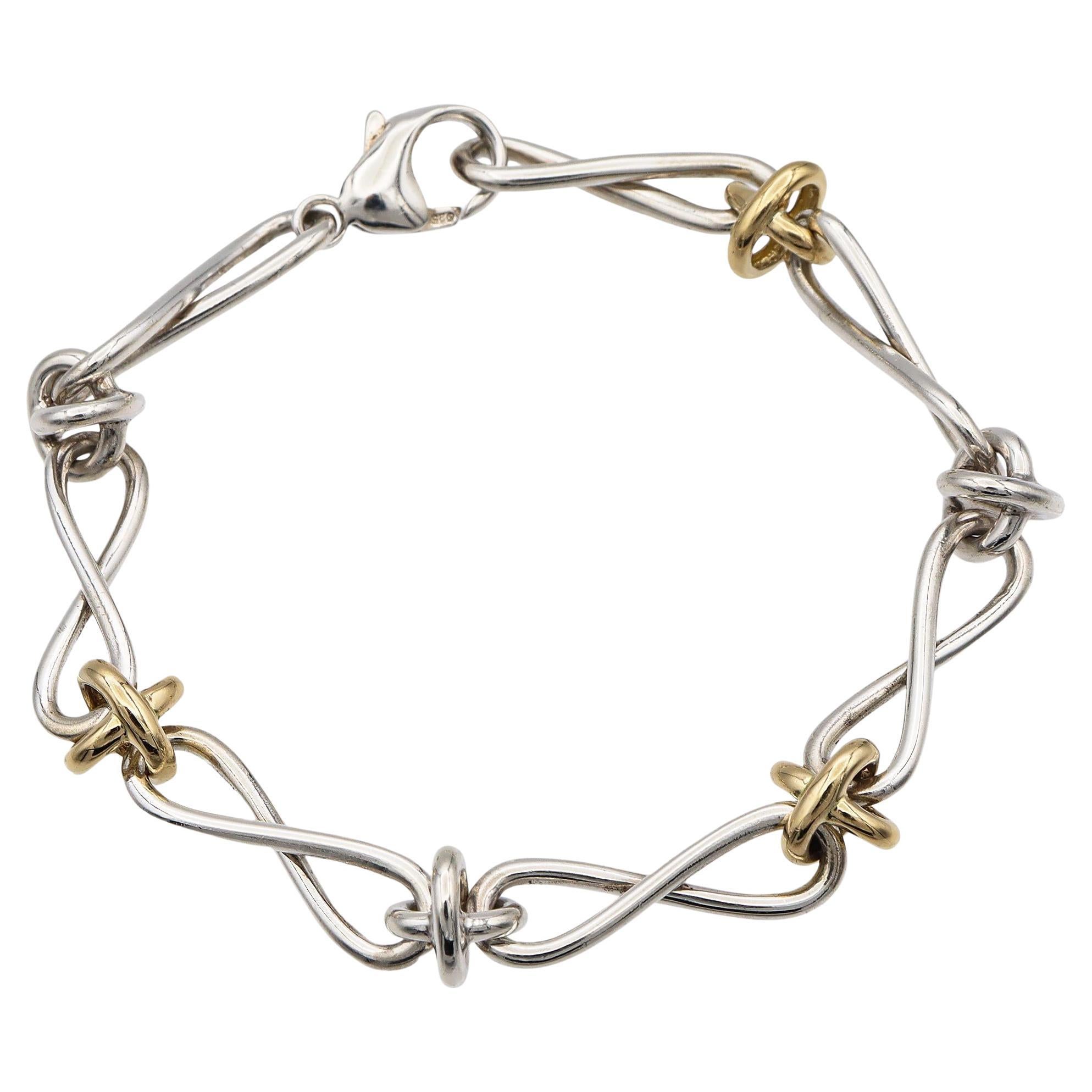 Are Tiffany bracelets made of silver?