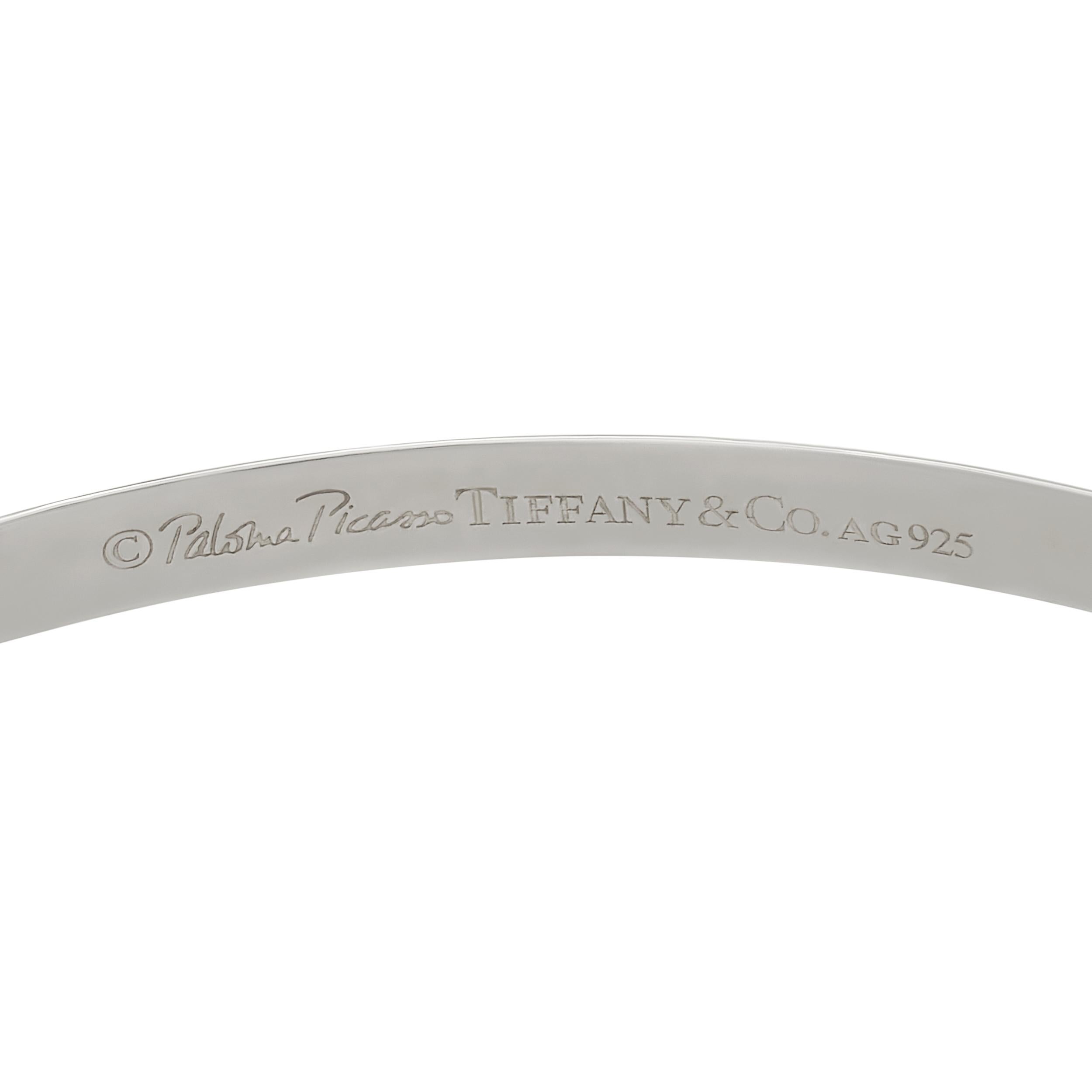 Tiffany & Co. Paloma Picasso - 9 bracciali a rotelle in argento sterling In condizioni buone in vendita a Philadelphia, PA
