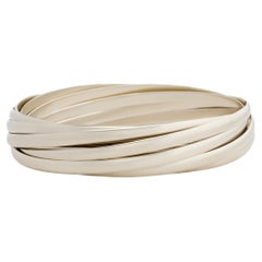 Tiffany & Co. Paloma Picasso Sterling Silver 9 Rolling Bangles