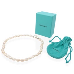 Tiffany & Co. Paloma Picasso Sterling Silver Baroque Pearl Necklace