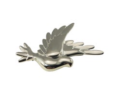 Tiffany & Co. Paloma Picasso Sterling Silver Dove Brooch/Pin