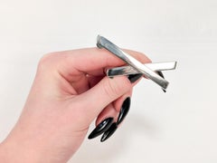 Tiffany & Co. Paloma Picasso Sterling Silver Graffiti 'X' Brooch