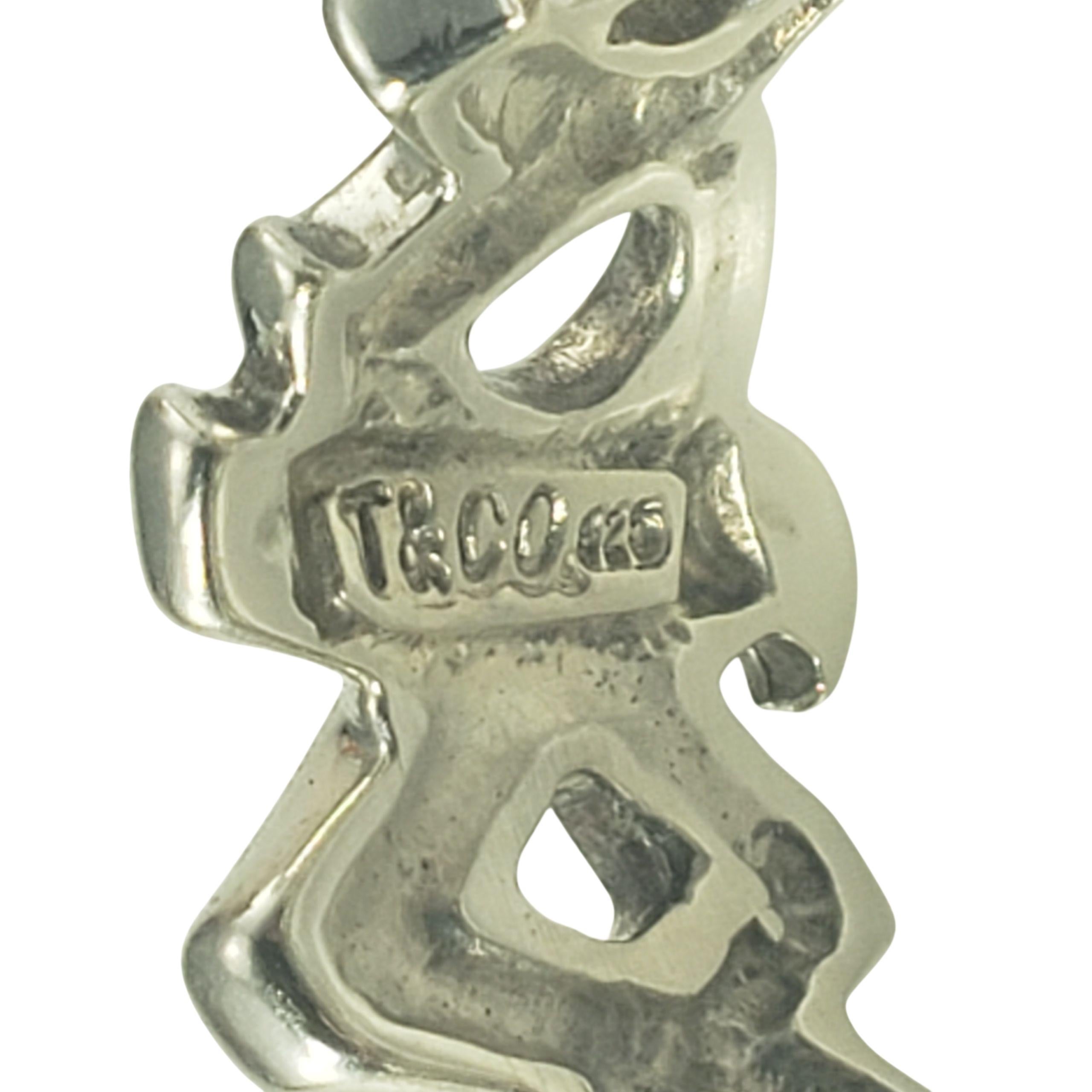 Tiffany & Co. Bandeau Love & Kisses en argent sterling de Paloma Picasso 5.25-5.5 #22569 en vente 1