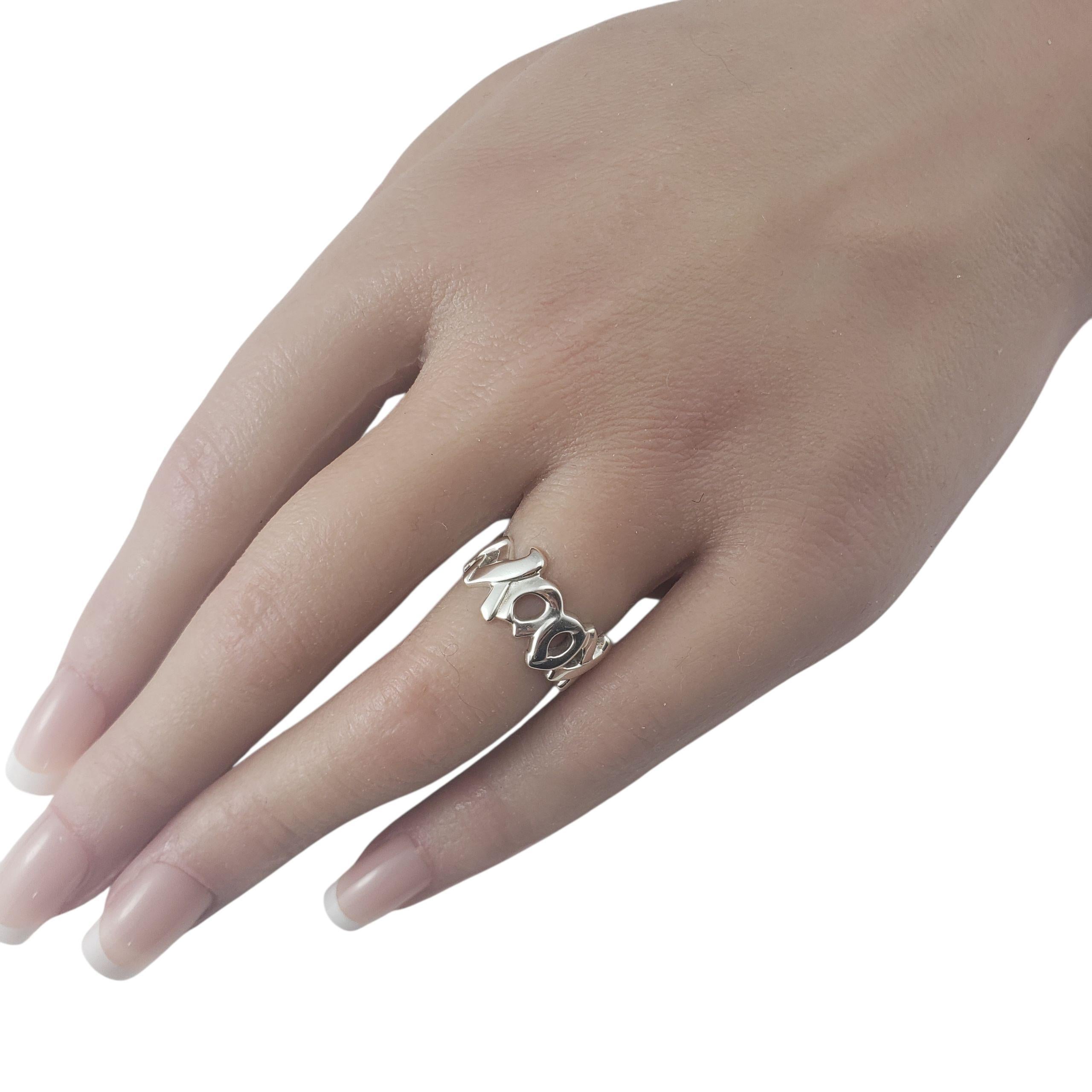 Tiffany & Co. Bandeau Love & Kisses en argent sterling de Paloma Picasso 5.25-5.5 #22569 en vente 2