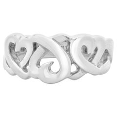 Tiffany & Co. Paloma Picasso Sterling Silver Loving Heart Ring