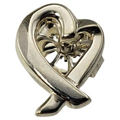 Tiffany & Co. Paloma Picasso Sterlingsilber-Ohrring für ein Herz