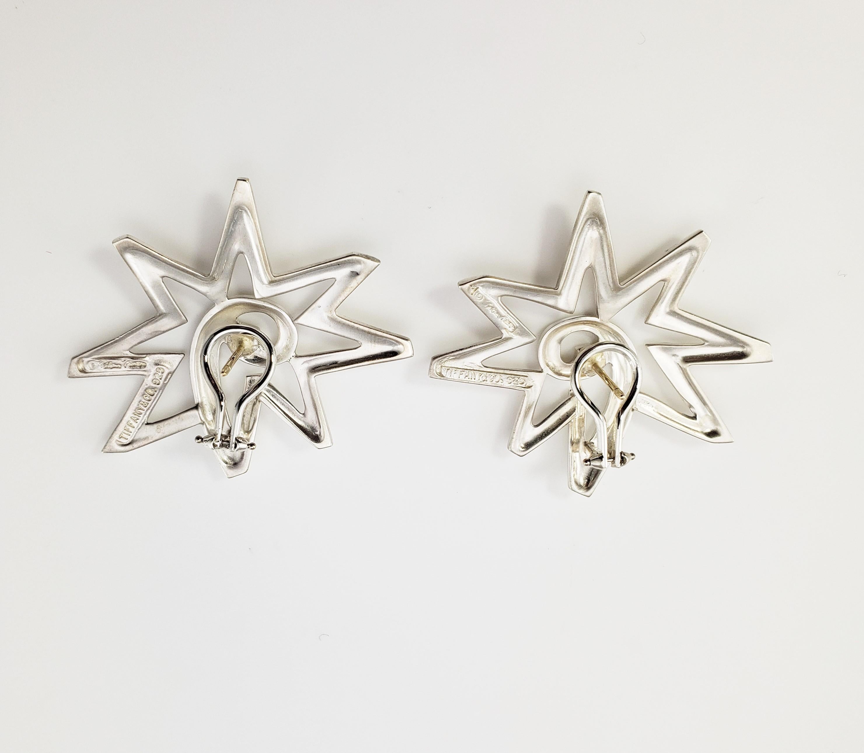 Women's Tiffany & Co. Paloma Picasso Sterling Silver Starburst Earrings