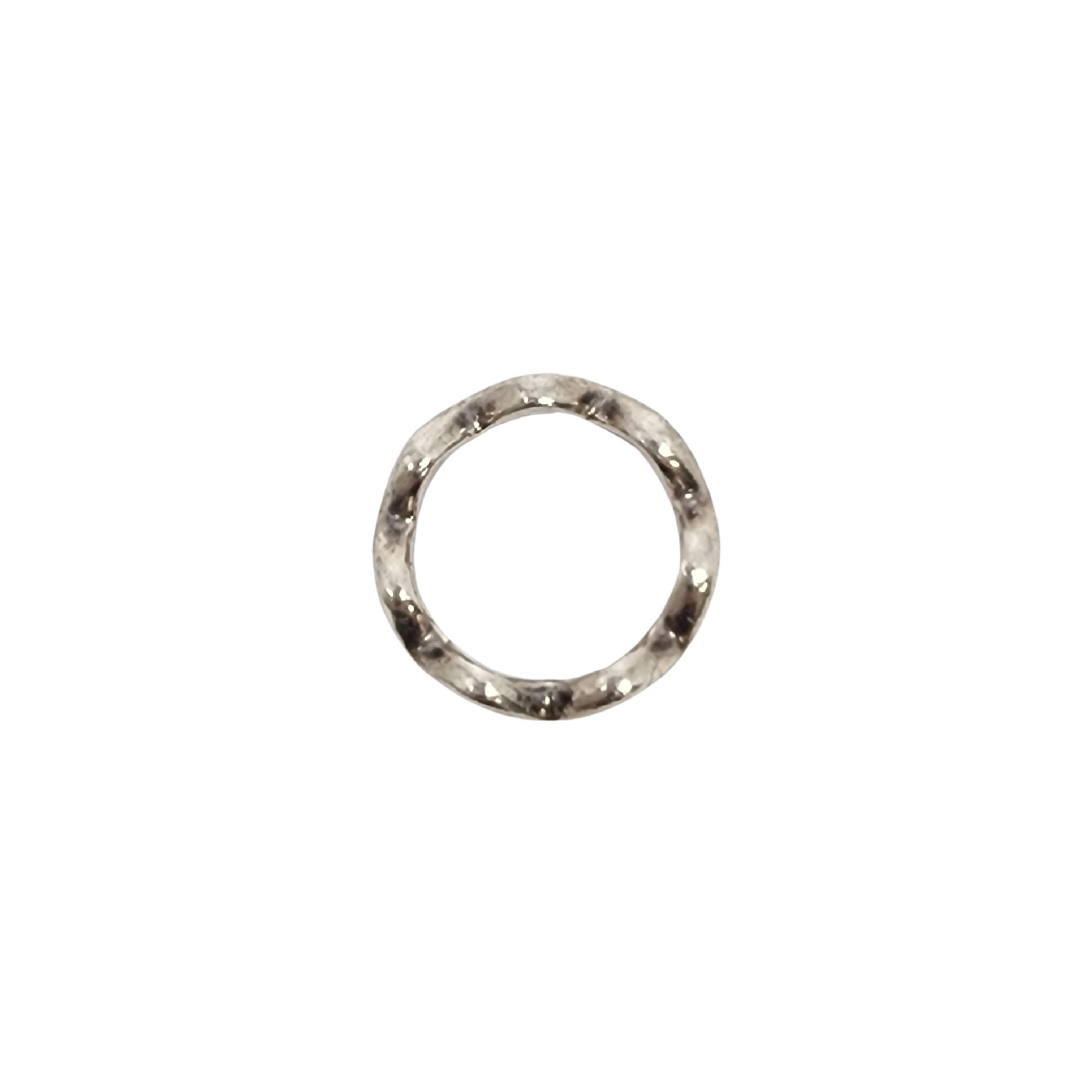 Tiffany & Co Paloma Picasso Sterling Silver Zig Zag Band Ring Size 5 3/4 #17358 In Good Condition In Washington Depot, CT