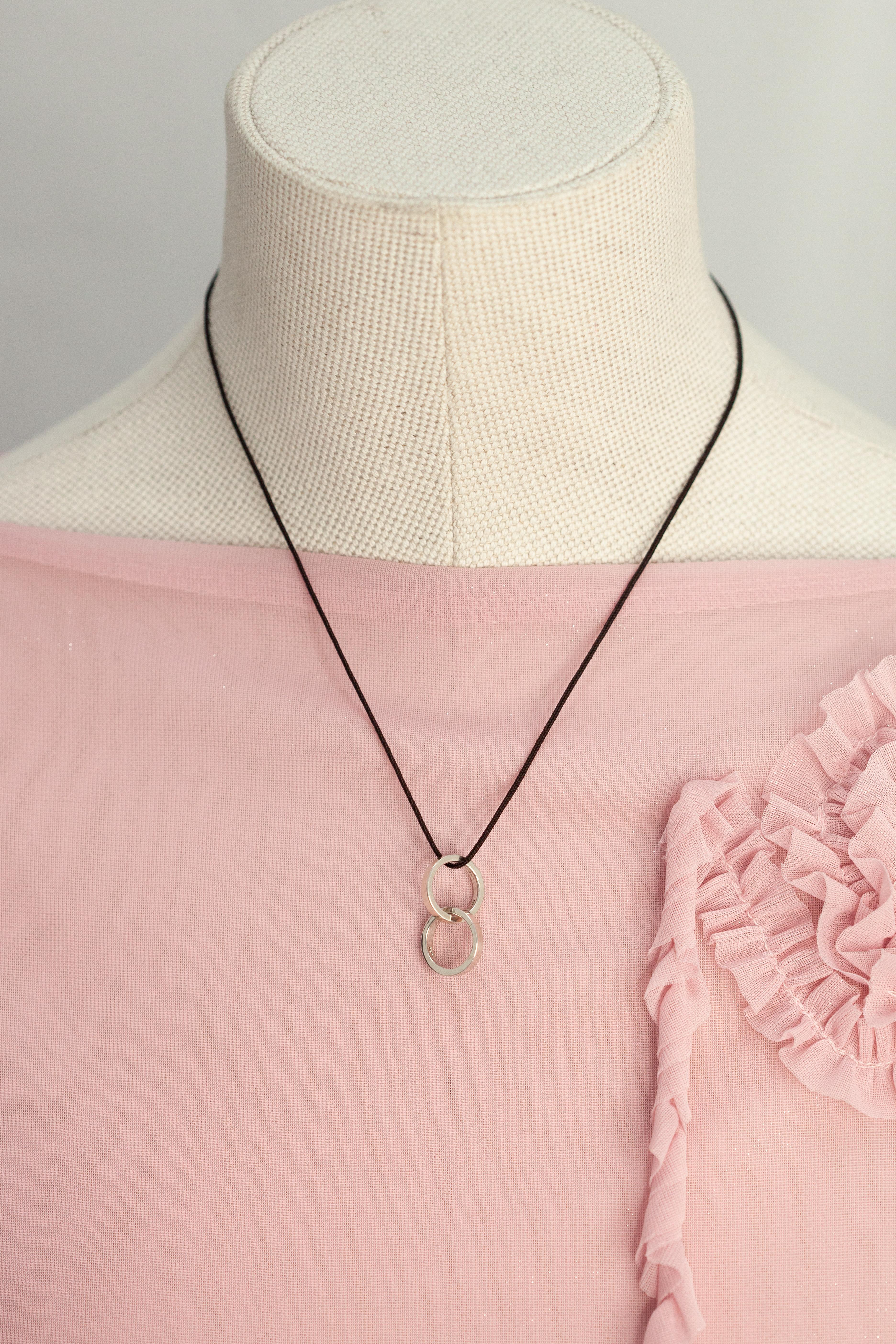Tiffany & Co. Paloma Picasso - Orecchini a goccia con triplo cerchio in sterling in vendita 3