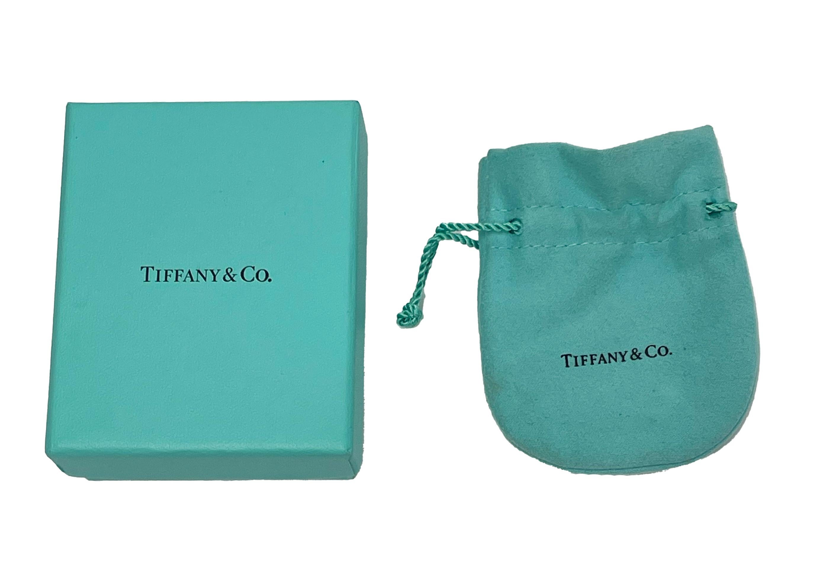 Tiffany & Co. Paloma Picasso Zuckerstack Blauer Saphir-Ring aus 18 Karat Weißgold 1