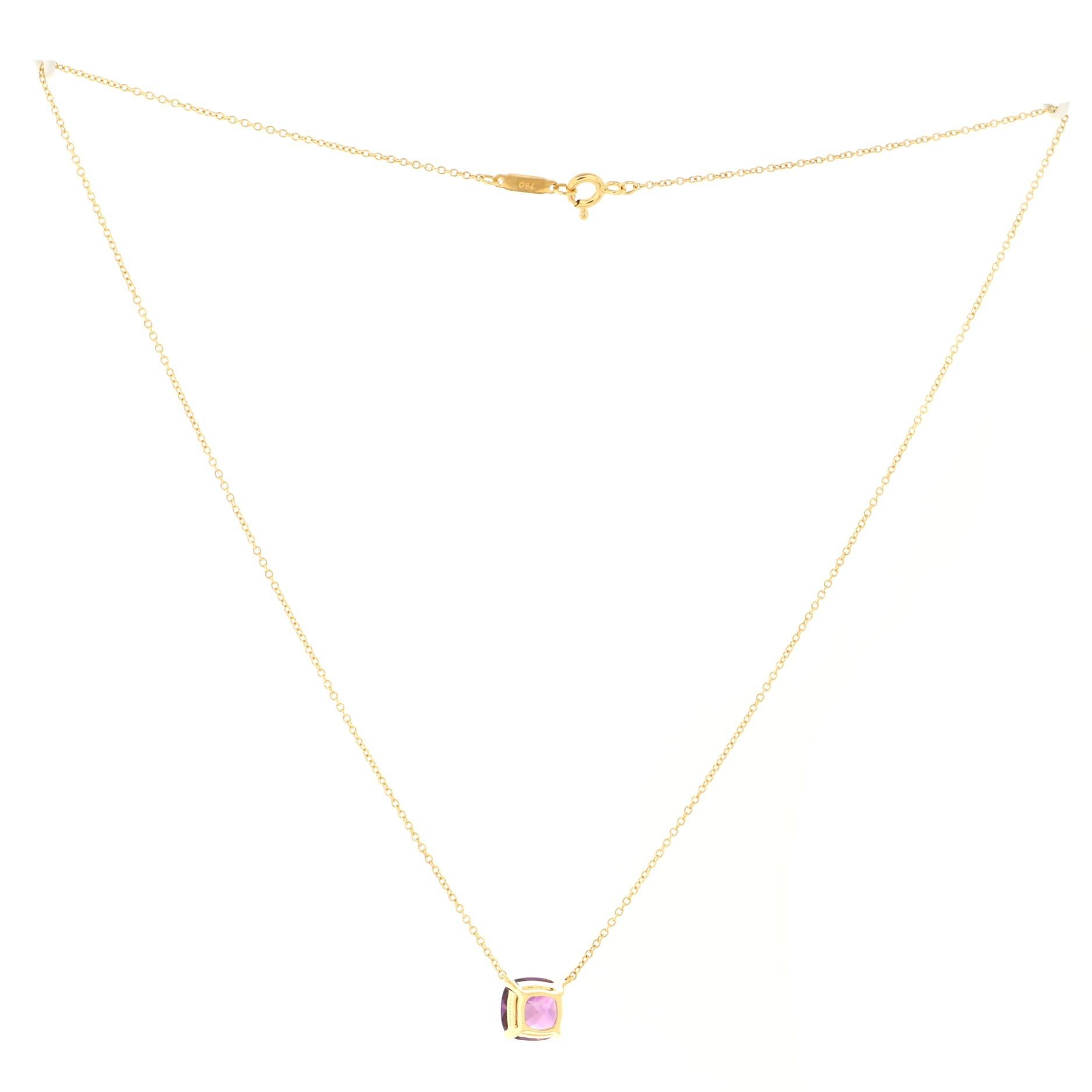 tiffany amethyst necklace