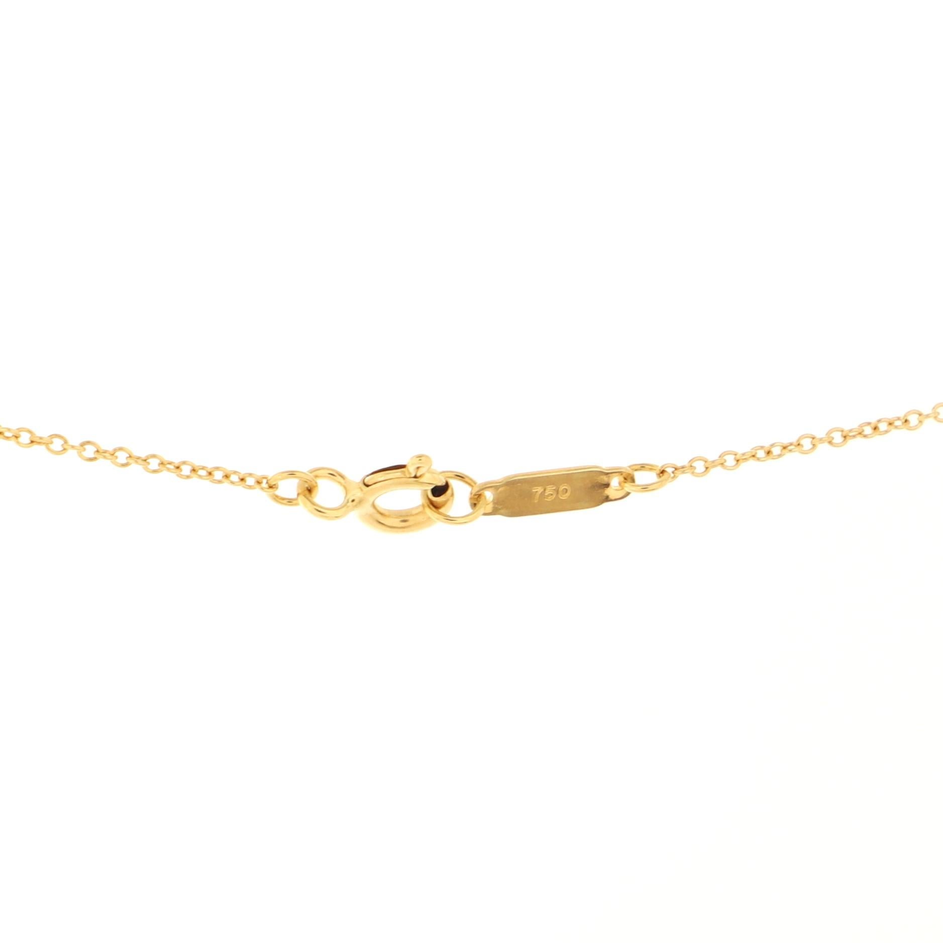 Tiffany & Co. Paloma Picasso Sugar Stacks Necklace 18k Yellow Gold and Amethyst In Good Condition In New York, NY