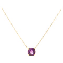 Tiffany & Co. Paloma Picasso Collana Sugar Stacks in oro giallo 18 carati e ametista
