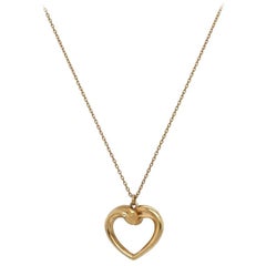 Tiffany & Co Paloma Picasso Tenderness Heart Pendant in 18K