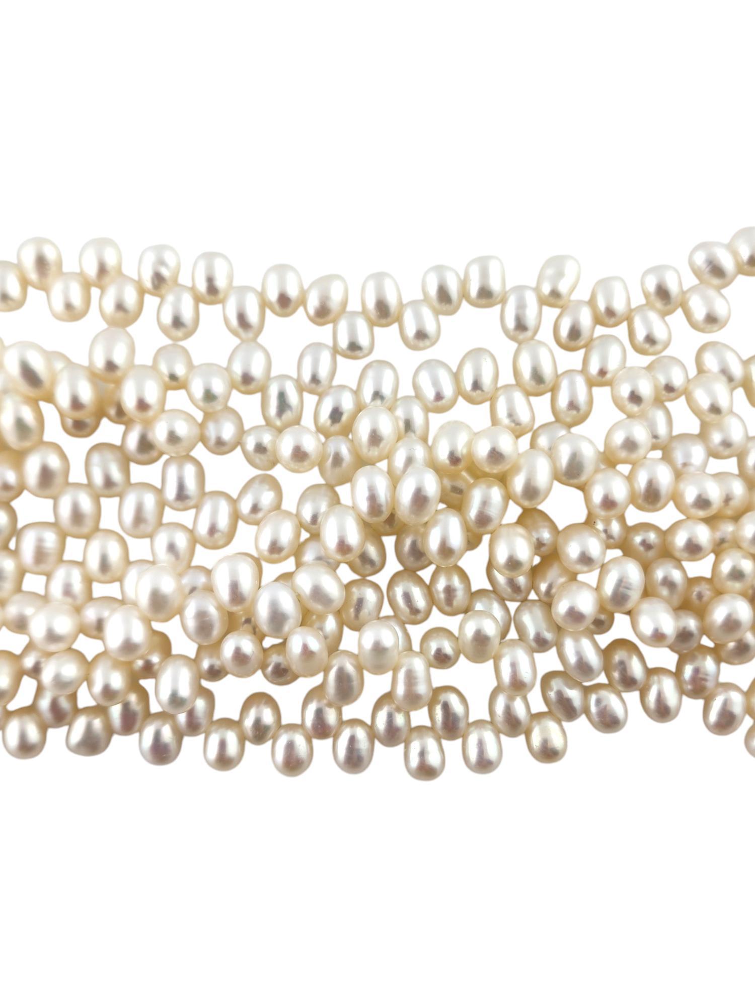 Bead Tiffany & Co Paloma Picasso Torsade Sterling  8 Strand Pearl Necklace #19093