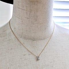 Tiffany & Co. Paloma Picasso X Diamond Necklace in 18K Gold and Platinum