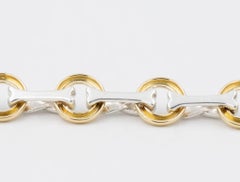 Tiffany & Co. Paloma Picasso XO Necklace, 18 Karat Yellow Gold and Silver