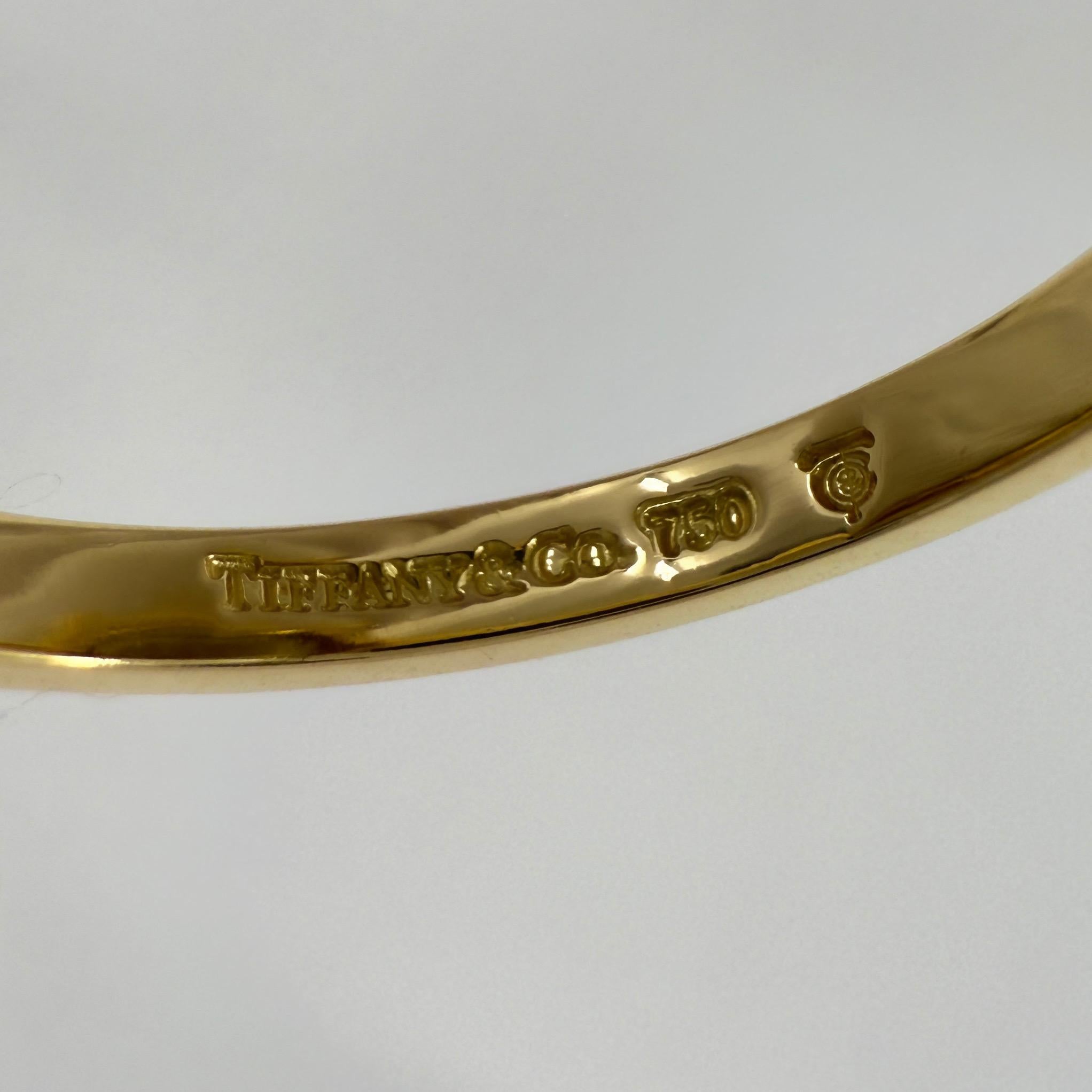 Tiffany & Co Paloma Picasso Yellow Citrine Lemon Quartz Sugarstack 18k Gold Ring 4