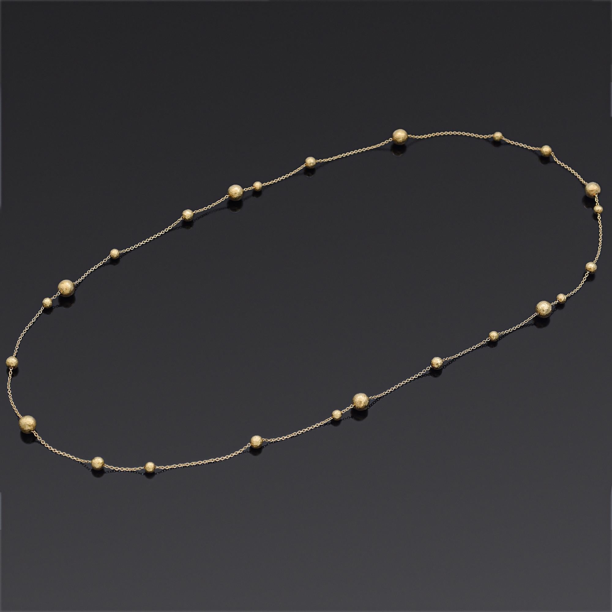Weight: 11.8 Grams
Beads: 5-8 mm
Length: 30 Inches
Hallmark: T & Co. Paloma Picasso 750

ITEM #:BR-1078-101823-18
